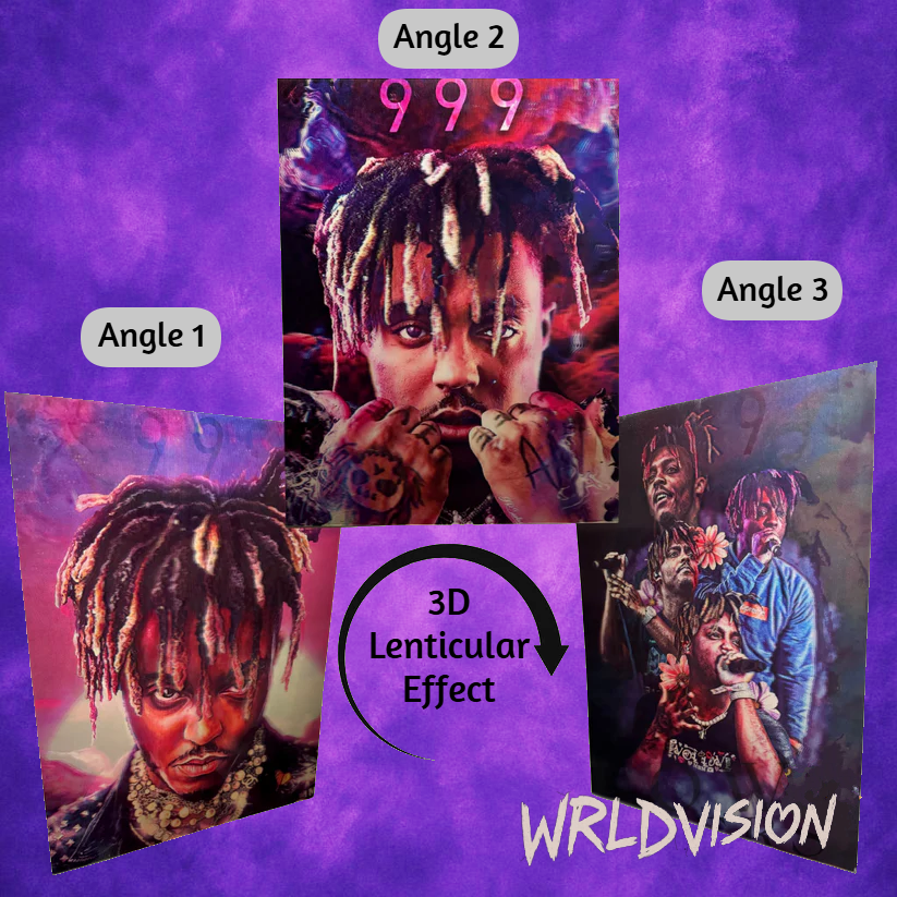 3D Rap Legend Poster